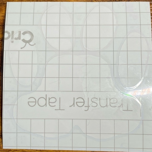 Paw Print Vinyl Decal White Permanent Adhesive 5 Inches Wide Custom Handmade - Picture 4 of 6